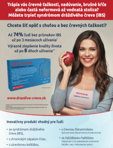 Revicolin syndróm dráždivého čreva